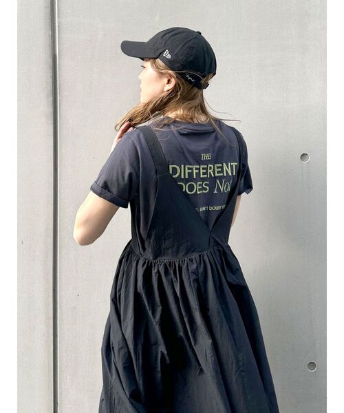 Ungrid（アングリッド）の「カラーエンブロイダリーTee（Tシャツ/カットソー・レディース・チャコールグレー/ピンク/イエロー/オフホワイト/オレンジ・FREE）」の19枚目の写真