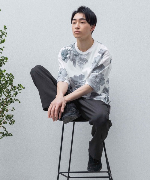 セール】フラワープリントTSS 106588（Tシャツ/カットソー