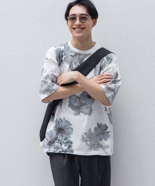 セール】フラワープリントTSS 106588（Tシャツ/カットソー