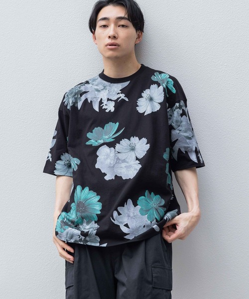 セール】フラワープリントTSS 106588（Tシャツ/カットソー