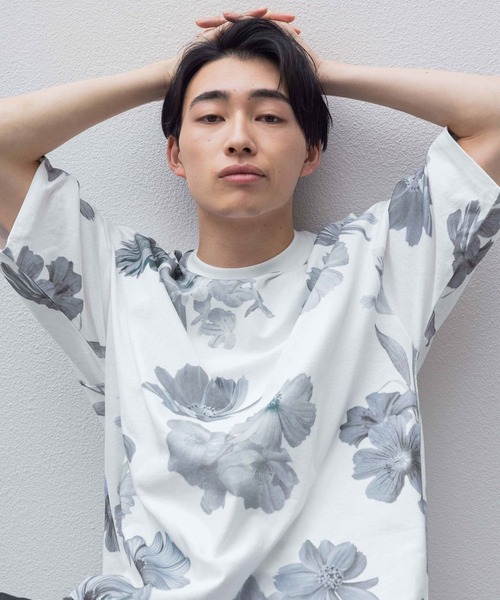 セール】フラワープリントTSS 106588（Tシャツ/カットソー