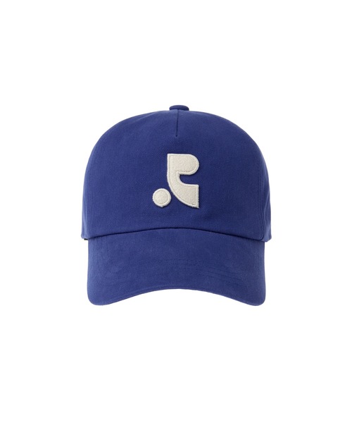 Rest&Recreation(レストアンドレクリエーション)の「RR ロゴ コットン ボールキャップ(キャップ・レディース・ブルー/ブラック・ONE)」の4枚目の写真