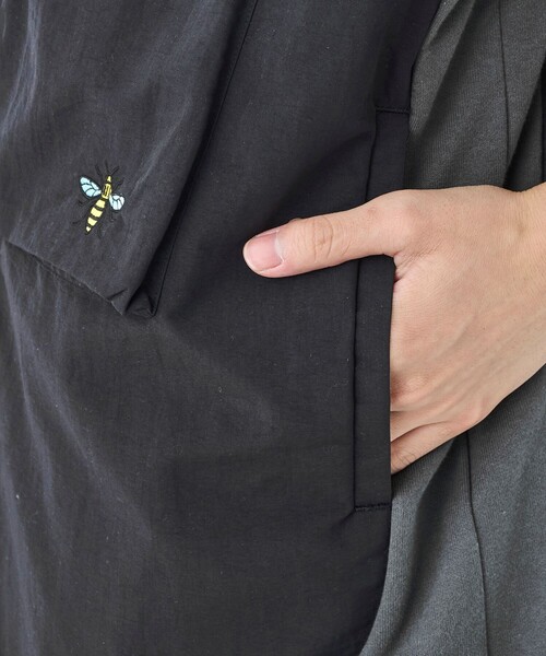 DUSTNATION(ダストネーション)の「【DUSTNATION/ダストネーション】UTILITY GABBER S/S SHIRT(シャツ/ブラウス・メンズ・ブラック/ブルー・XL/L/M)」の14枚目の写真