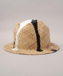 格安，新品 CA4LA カシラ　定価:28600 THE MOUNTAIN 天然草木　ラフィア ストローハット 帽子 日本製　マウンテンハット 80s ukカルチャー