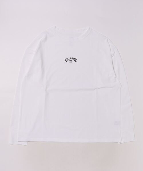 【セール】BILLABONG レディース 【FOR SAND AND WATER】 LOGO L/S TEE RASH ラッシュガード 【2024年春夏モデル】/ビラボン長袖ワンポイント水着（ラッシュガード）｜BILLABONG（ビラボン）