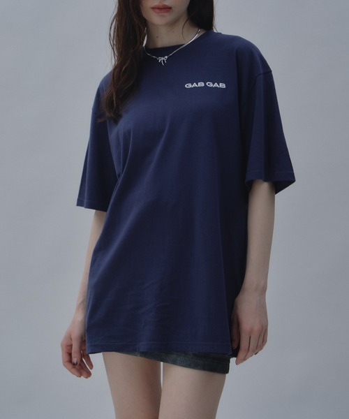 AWW magazine BLUEBERRY TEE Tシャツ 刺繍　L AWW magazine BLUEBERRY TEE Tシャツ 刺繍 L
