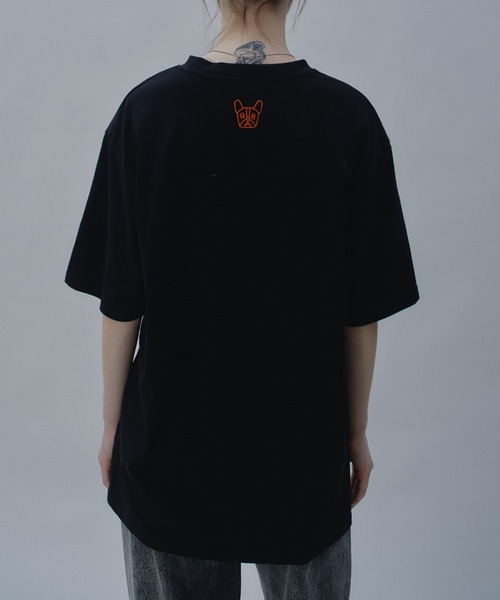 Tシャツ・カットソー SHINY COLLAR T-SHIRT セール】刺繍BIG Tシャツ(Tシャツ/カットソー)|GAB GAB