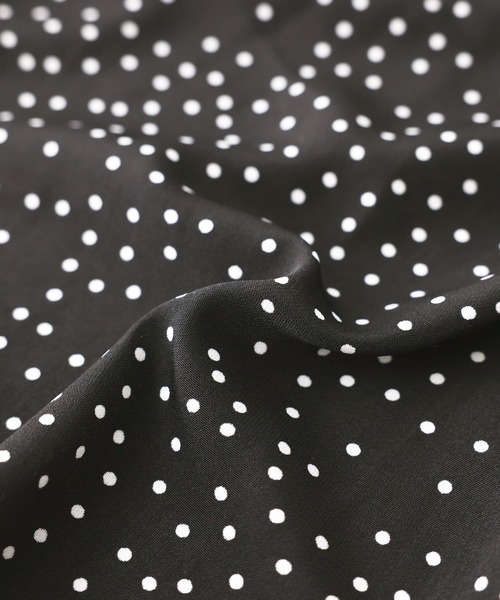 n'OrLABEL（ノアールレーベル）の「『フレアスリーブドット柄ブラウス』（シャツ/ブラウス・レディース・オフホワイト/ブラック・2/1）」の19枚目の写真