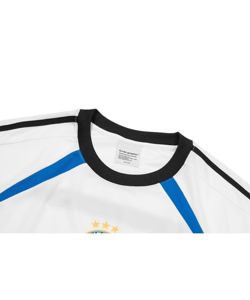 codegraphy(コードグラフィー)の「Sports WAVE Symbol Jersey SHORT SLEEVE T-Shirt(Tシャツ/カットソー・メンズ・ライトブルー/ブラック/ホワイト/ネイビー・LARGE/MEDIUM/SMALL)」の16枚目の写真