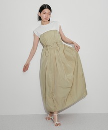 ADAM ET ROPE' | 【サステナブル・洗える】ベアレイヤードワンピース(ワンピース)