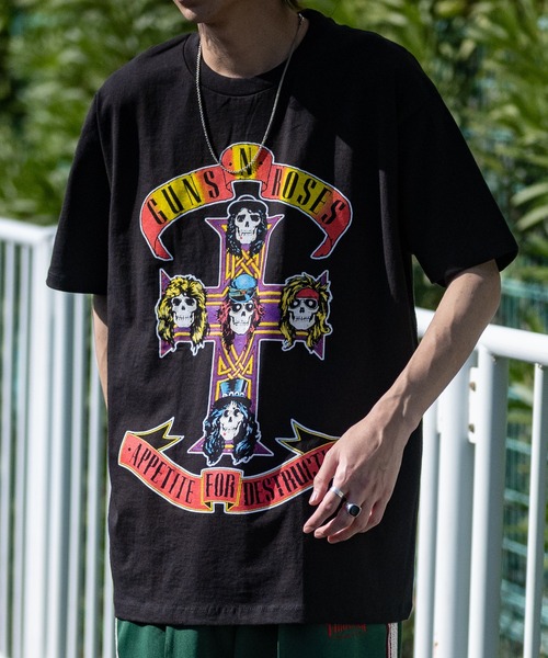 トップス 1998s LLICA band tee 22】American Classics Print Tee ヴィンテージライクバンドT（T