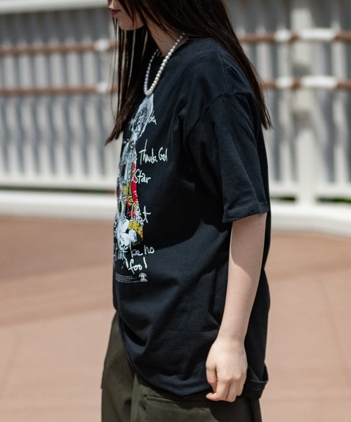 JOHN'S CLOSET（ジョンズクローゼット）の「【22】American Classics Print Tee ヴィンテージライクバンドT（Tシャツ/カットソー・メンズ・ブラック系2/ブラック系3/ブラック系4/ブラック系5/ブラック系6/ブラック系7・MEDIUM/LARGE/X-LARGE）」の10枚目の写真