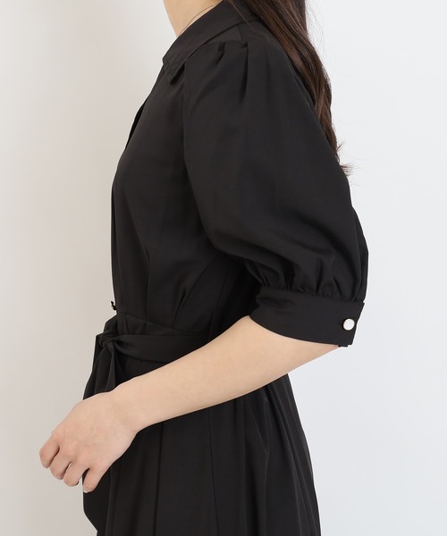 ASTORIA ODIER(アストリアオディール)の「シャツワンピース(シャツワンピース・レディース・カーキ/ブルー/ネイビー/ラベンダー/ブルーグリーン/グレイッシュブルー/マスタード/ブラウン/グリーン/ブラック・MEDIUM/LARGE)」の18枚目の写真