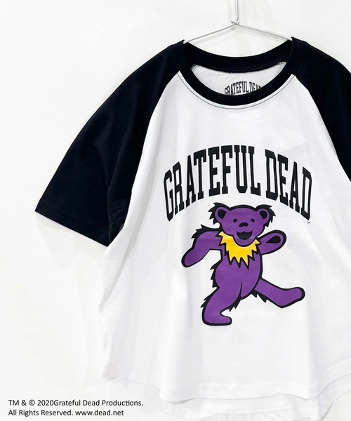 Grateful Dead(グレイトフルデッド)の「GRATEFUL DEAD グレイトフルデッド オーバーサイズ ヘム 半袖Tシャツ(Tシャツ/カットソー・キッズ・ベージュ/チャコール/ブラック/ホワイト系/オレンジ/パープル/ダークグリーン/オフホワイト/ホワイト系その他5/ホワイト系その他7/ホワイト系その他3/ホワイト系その他2/ホワイト系その他6/ホワイト系その他4・160cm/150cm/140cm/130cm/120cm/110cm)」の22枚目の写真