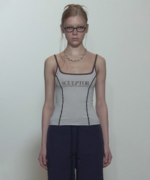 ★SCULPTOR★ Classic Tank Top Gray SC24S254GY Sculptor Classic Tank Top Gray Shop Authentic at SASOM
