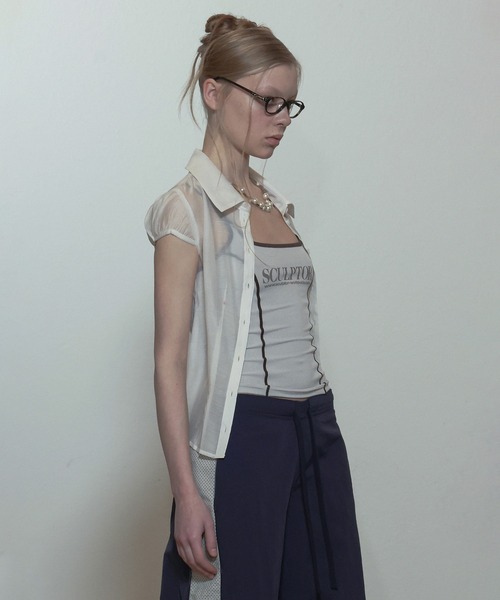 ★SCULPTOR★ Classic Tank Top Gray SC24S254GY SCULPTOR（スカルプター）の「Classic Tank Top/クラシック