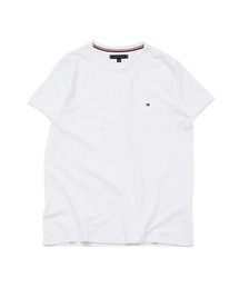 TOMMY HILFIGER / トミー ヒルフィガー CORE STRETCH SLIM C NECK TEE ストレッチ ロゴ 半袖 Tシャツ