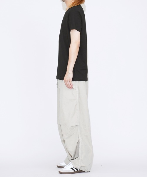 TOMMY HILFIGER(トミーヒルフィガー)の「TOMMY HILFIGER / トミー ヒルフィガー CORE STRETCH SLIM C NECK TEE ストレッチ ロゴ 半袖 Tシャツ(Tシャツ/カットソー・メンズ・ホワイト/ネイビー/ブラック・MEDIUM/LARGE/X-LARGE)」の6枚目の写真