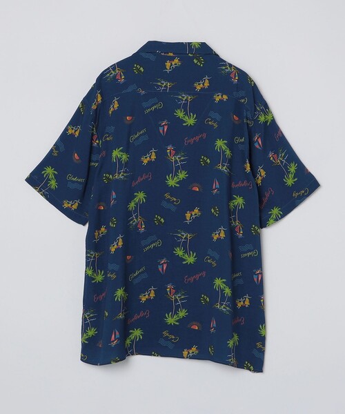 SHIPS Colors:〈洗濯機可能〉レーヨン プリント オープンカラー シャツ（シャツ/ブラウス）｜SHIPS Colors（シップス カラーズ）