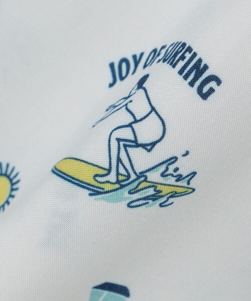 SHIPS Colors:〈洗濯機可能〉レーヨン プリント オープンカラー シャツ（シャツ/ブラウス）｜SHIPS Colors（シップス カラーズ）