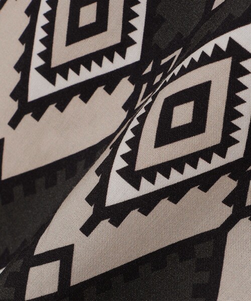 SHIPS Colors:〈洗濯機可能〉レーヨン プリント オープンカラー シャツ（シャツ/ブラウス）｜SHIPS Colors（シップス カラーズ）