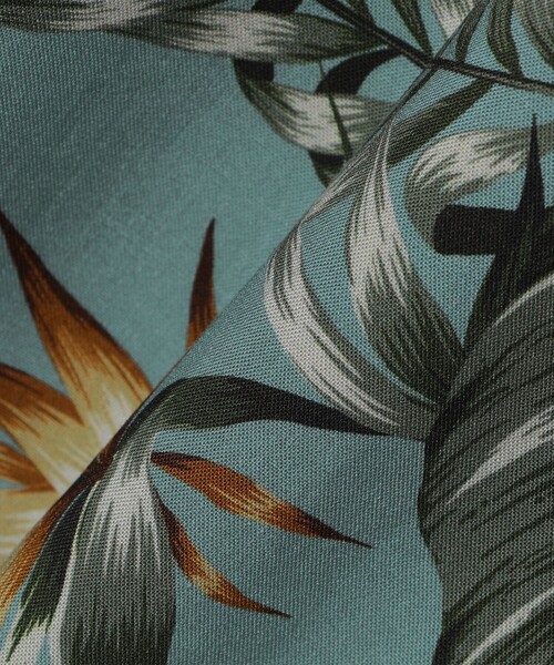 SHIPS Colors:〈洗濯機可能〉レーヨン プリント オープンカラー シャツ（シャツ/ブラウス）｜SHIPS Colors（シップス カラーズ）