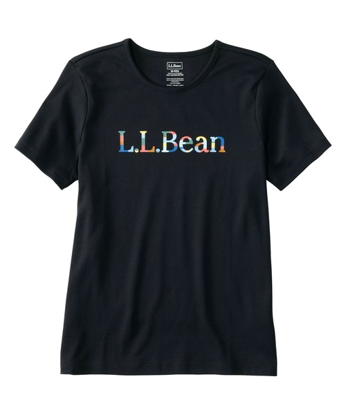 L.L.Bean(エルエルビーン)の「ピマ・コットン・クルーネック・グラフィック・ティ 米国フィット・レギュラー(Tシャツ/カットソー・レディース・ホワイト系/ネイビー系/イエロー系/イエロー系1/ホワイト/グリーン/ダークネイビー/グリーン系/ネイビー系1/ライトグリーン系1/ライトイエロー系/ライトイエロー系1/ネイビー系2/ライトグリーン系/ホワイト系2/ホワイト系1/ホワイト系4/ホワイト系3/スモーキーグリーン系1/ネイビー系3/ブラック/スモーキーグリーン系/ブラック系/ネイビー系4・X-SMALL/SMALL/MEDIUM/LARGE/X-LARGE)」の9枚目の写真
