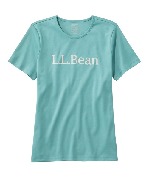 L.L.Bean(エルエルビーン)の「ピマ・コットン・クルーネック・グラフィック・ティ 米国フィット・レギュラー(Tシャツ/カットソー・レディース・ホワイト系/ネイビー系/イエロー系/イエロー系1/ホワイト/グリーン/ダークネイビー/グリーン系/ネイビー系1/ライトグリーン系1/ライトイエロー系/ライトイエロー系1/ネイビー系2/ライトグリーン系/ホワイト系2/ホワイト系1/ホワイト系4/ホワイト系3/スモーキーグリーン系1/ネイビー系3/ブラック/スモーキーグリーン系/ブラック系/ネイビー系4・X-SMALL/SMALL/MEDIUM/LARGE/X-LARGE)」の13枚目の写真