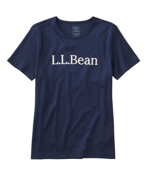 L.L.Bean(エルエルビーン)の「ピマ・コットン・クルーネック・グラフィック・ティ 米国フィット・レギュラー(Tシャツ/カットソー・レディース・ホワイト系/ネイビー系/イエロー系/イエロー系1/ホワイト/グリーン/ダークネイビー/グリーン系/ネイビー系1/ライトグリーン系1/ライトイエロー系/ライトイエロー系1/ネイビー系2/ライトグリーン系/ホワイト系2/ホワイト系1/ホワイト系4/ホワイト系3/スモーキーグリーン系1/ネイビー系3/ブラック/スモーキーグリーン系/ブラック系/ネイビー系4・X-SMALL/SMALL/MEDIUM/LARGE/X-LARGE)」の19枚目の写真
