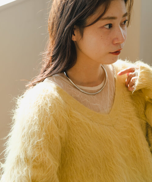 Kastane（カスタネ）の「【fiw.】ラウンドチョーカー（ネックレス・レディース・シルバー/ゴールド・FREE）」の4枚目の写真