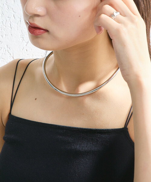 Kastane（カスタネ）の「【fiw.】ラウンドチョーカー（ネックレス・レディース・シルバー/ゴールド・FREE）」の7枚目の写真