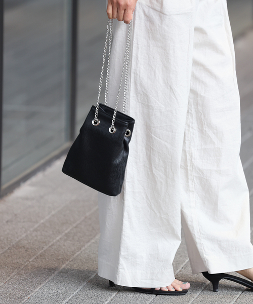 VELETTO（ベレット）の「【VELETTO/ヴェレット】チェーンバッグ（ハンドバッグ・レディース・ブラック/シルバー/ホワイト系その他・FREE）」の7枚目の写真