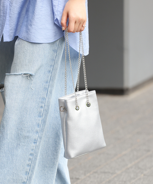 VELETTO（ベレット）の「【VELETTO/ヴェレット】チェーンバッグ（ハンドバッグ・レディース・ブラック/シルバー/ホワイト系その他・FREE）」の11枚目の写真