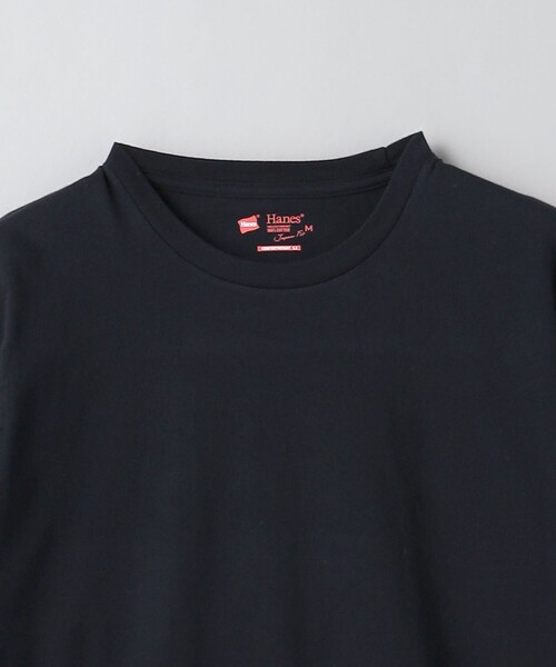 HANES(ヘインズ)の「<Hanes>JAPAN FIT PAC T-SHIRT 2PACK WHITE&BLACK/パックTシャツ(Tシャツ/カットソー・レディース・その他1・S/M)」の6枚目の写真