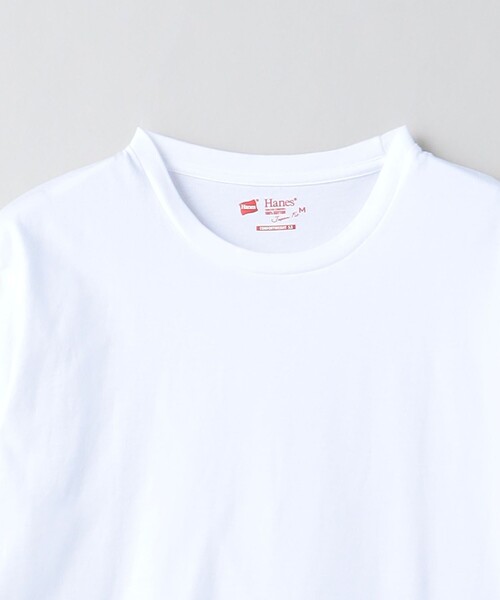 HANES(ヘインズ)の「<Hanes>JAPAN FIT PAC T-SHIRT 2PACK WHITE&BLACK/パックTシャツ(Tシャツ/カットソー・レディース・その他1・S/M)」の12枚目の写真