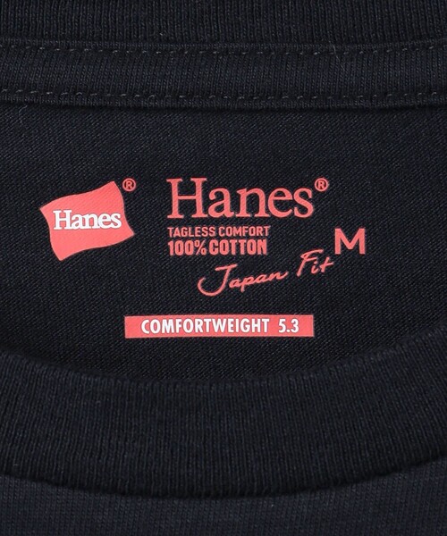 HANES(ヘインズ)の「<Hanes>JAPAN FIT PAC T-SHIRT 2PACK WHITE&BLACK/パックTシャツ(Tシャツ/カットソー・レディース・その他1・S/M)」の14枚目の写真