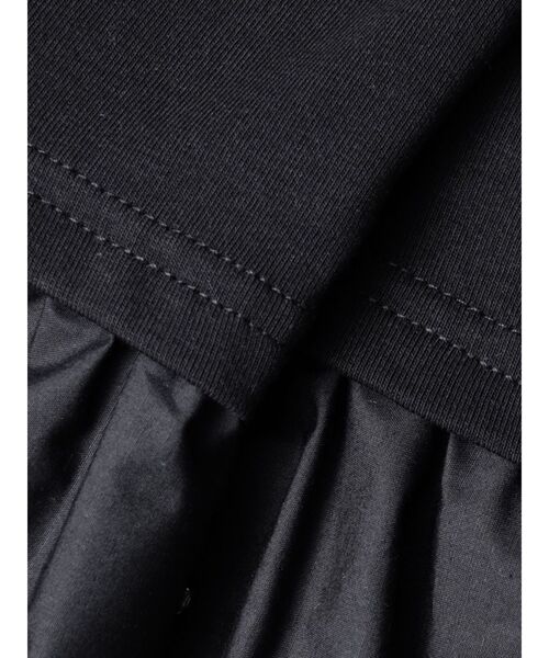 dazzlin(ダズリン)の「バックリボンビジューペプラムTシャツ(Tシャツ/カットソー・レディース・オフホワイト/ブラック/ピンク・FREE)」の16枚目の写真