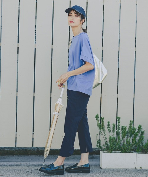 Elura（エルーラ）の「＜梅雨対応・撥水＞ふかふかFITレインローファー/122382（パンプス・レディース・ブラック/ベージュ・MEDIUM/LARGE）」の3枚目の写真