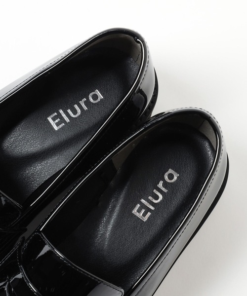 Elura（エルーラ）の「＜梅雨対応・撥水＞ふかふかFITレインローファー/122382（パンプス・レディース・ブラック/ベージュ・MEDIUM/LARGE）」の16枚目の写真