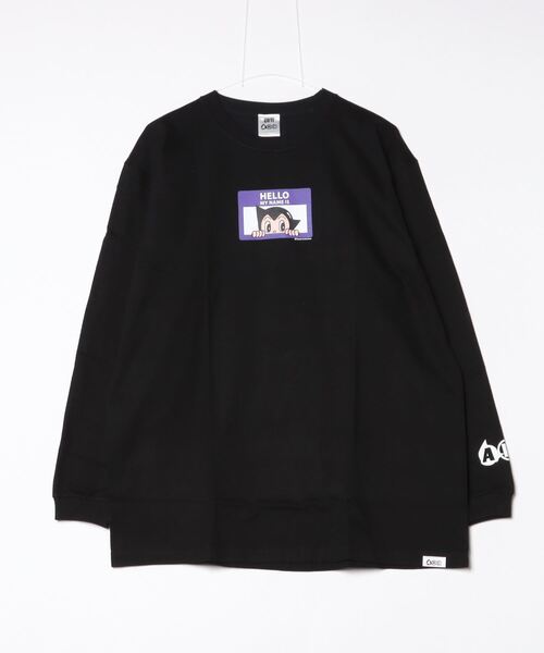 THE BAREFOOT（ベアフット）の「【 鉄腕アトム 】 HELLO MY NAME IS（ATOM）グラフィック ロンT ARI（Tシャツ/カットソー・メンズ・レッド/パープル/ブルー・XL/L/M）」の10枚目の写真