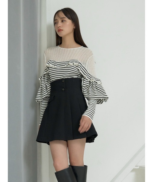SNIDEL（スナイデル）の「プリーツスカショーパン（その他パンツ
