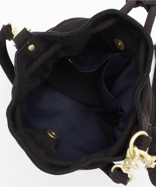 Beau're（ヴュレ）の「【Beau're】スエードミニ巾着バッグ/B-12249（ショルダーバッグ・レディース・アイボリー/ブラック・FREE）」の12枚目の写真