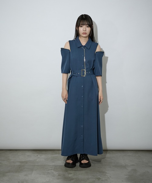 Ellno de Mavie（エルノデメヴィ）の「ショルダージップシャツ