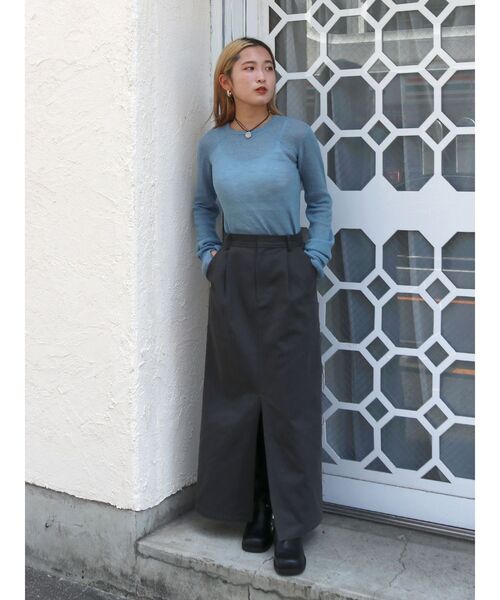 Ungrid（アングリッド）の「エンジニアロングブーツ（ブーツ・レディース・ブラック/ブラウン・M/L/S）」の4枚目の写真