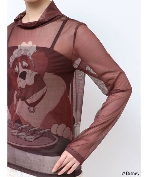 merry jenny（メリージェニー）の「【ディズニーコレクション】ナナ/デザインシアートップス（Tシャツ/カットソー・レディース・ブラウン・FREE）」の9枚目の写真