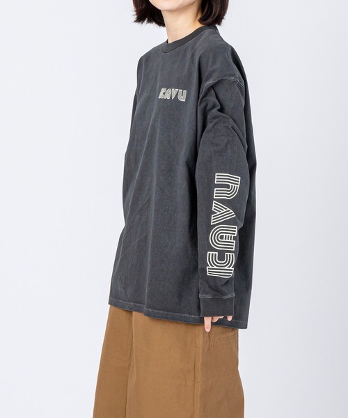KAVU/カブー Sleeve Print LS Tee/スリーブプリントティー（Tシャツ/カットソー）｜KAVU（カブー）