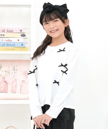 Bee des Bee（ビーデスビー）の「リボンカーディガン（カーディガン/ボレロ）」