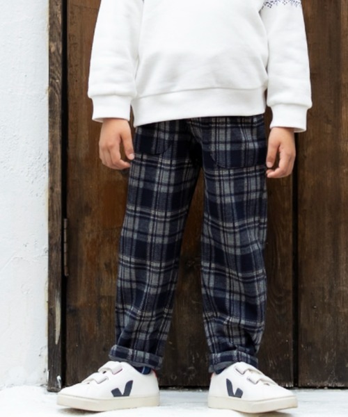 【セール】ストレッチチェック長パンツ（その他パンツ）｜zuppa di zucca（ズッパ デ ズッカ）