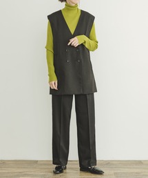 ITEMS URBANRESEARCH | ジレ×パンツセット(パンツドレス)