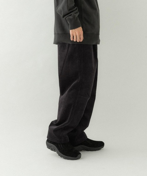EKAL（エカル）の「『UR TECH』コーデュロイワイドトラウザー（その他パンツ・メンズ・ブラウン系その他/チャコールグレー/モカ・MEDIUM/LARGE）」の6枚目の写真